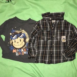Little Rebels long tee bundle(4T)